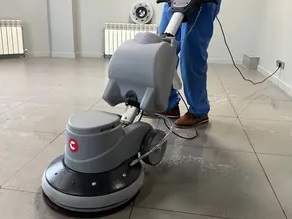 Уборка роторной машиной